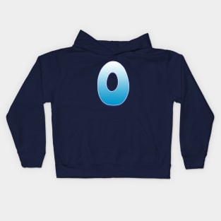 O - Blue Kids Hoodie